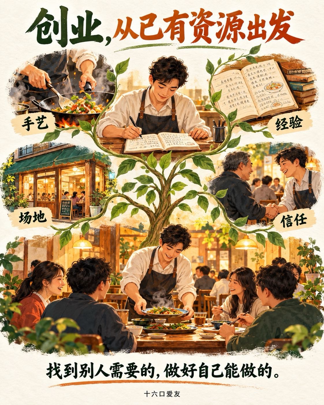 创业,可以先问问自己:**我已经有什…