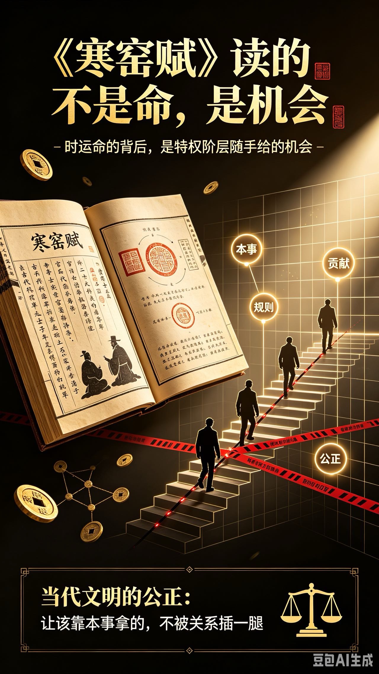 抖音刷到有人吹嘘《寒窑赋》是如何如何… 图片 2
