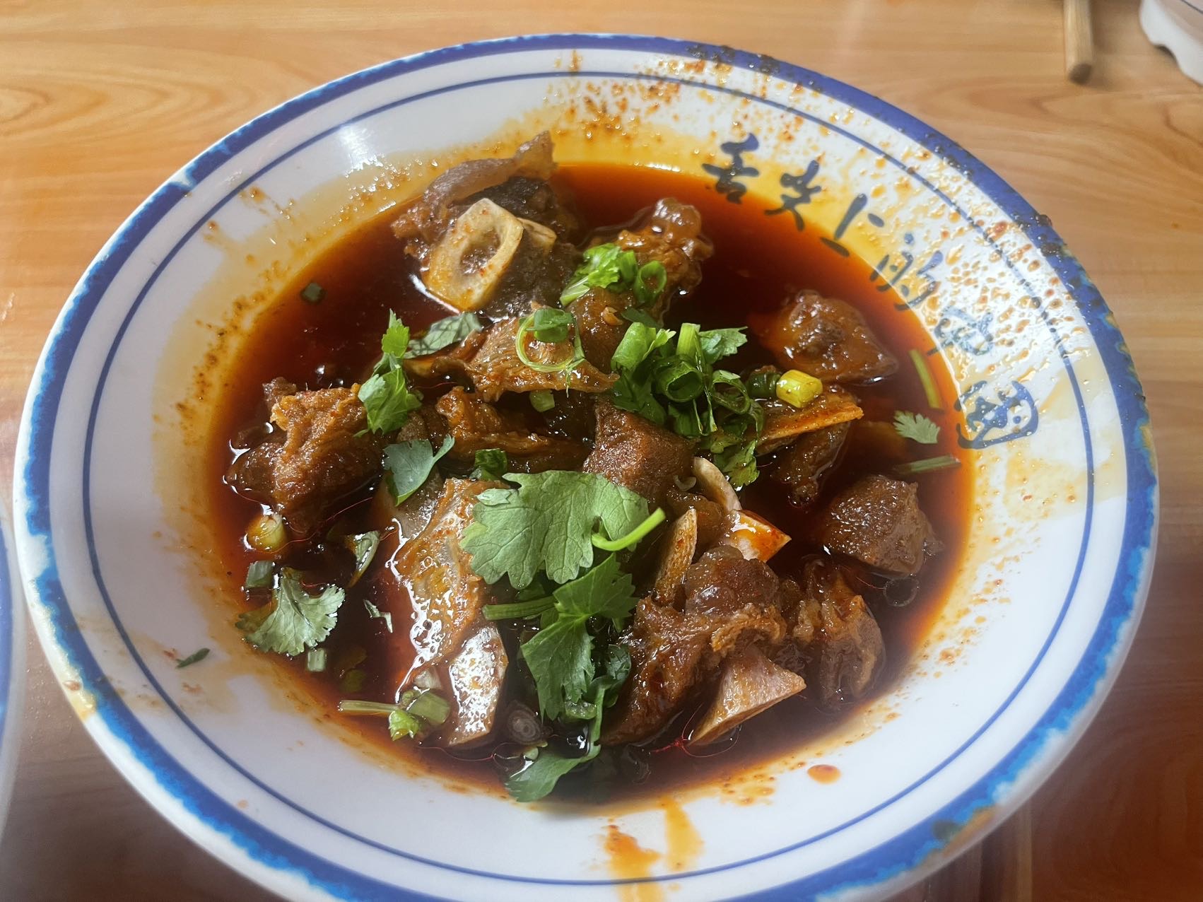 红烧牛骨小份菜