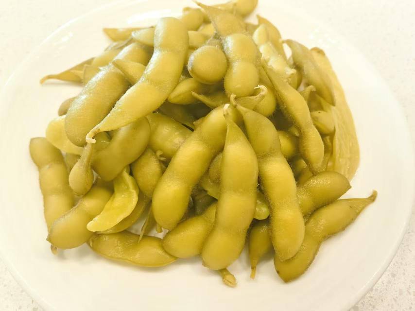 盐水煮毛豆